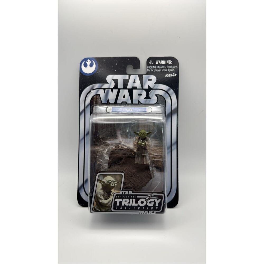 Star Wars‎ Original Trilogy Collection Yoda ESB Action Figure 2004 Hasbro #02